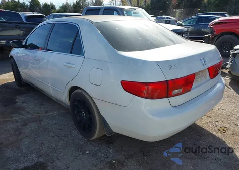 2005 Honda Accord 2.4 Lx from USA, damaged, VIN 1HGCM56435A117082